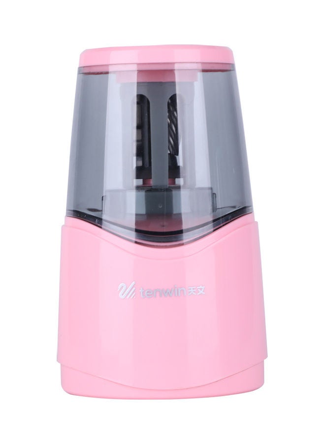 tenwin Electric Pencil Sharpener Pink - Image 1