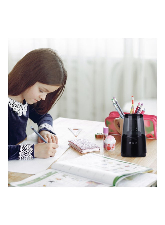 tenwin Electric Pencil Sharpener Black - Image 5