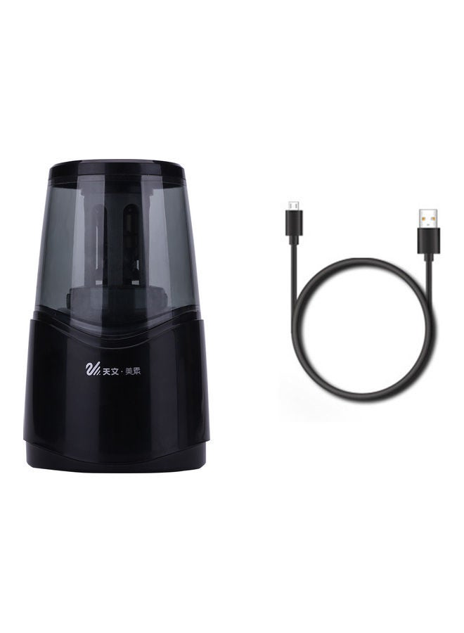 tenwin Electric Pencil Sharpener Black - Image 1