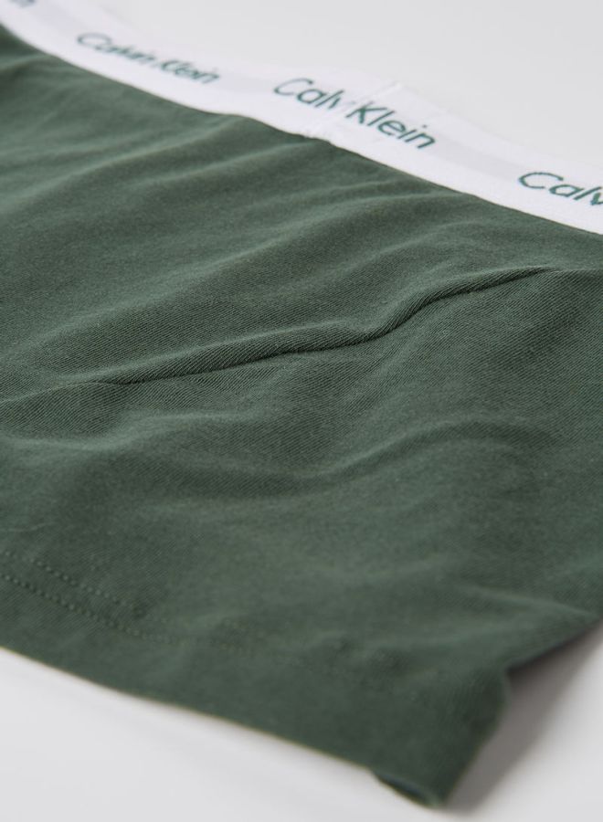 CALVIN KLEIN - Low Rise Trunks Grey/Green/Yellow - Image 1