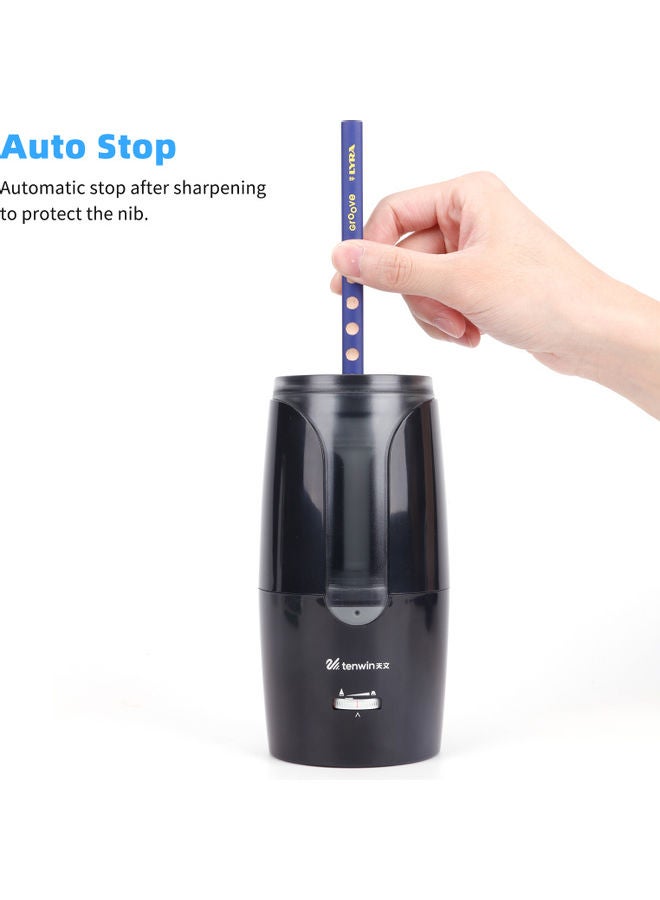 tenwin Automatic Electric Pencil Sharpener White - Image 3