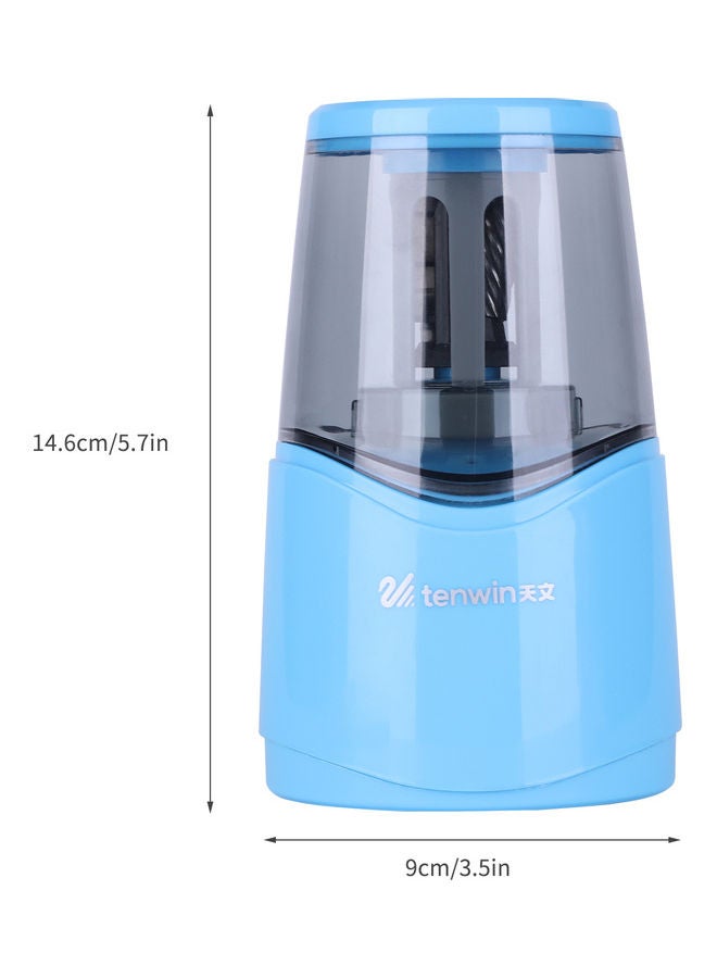 tenwin Electric Pencil Sharpener Blue - Image 5