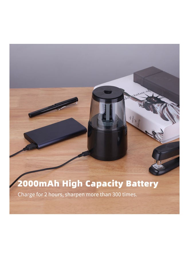 tenwin Electric Pencil Sharpener White - Image 5