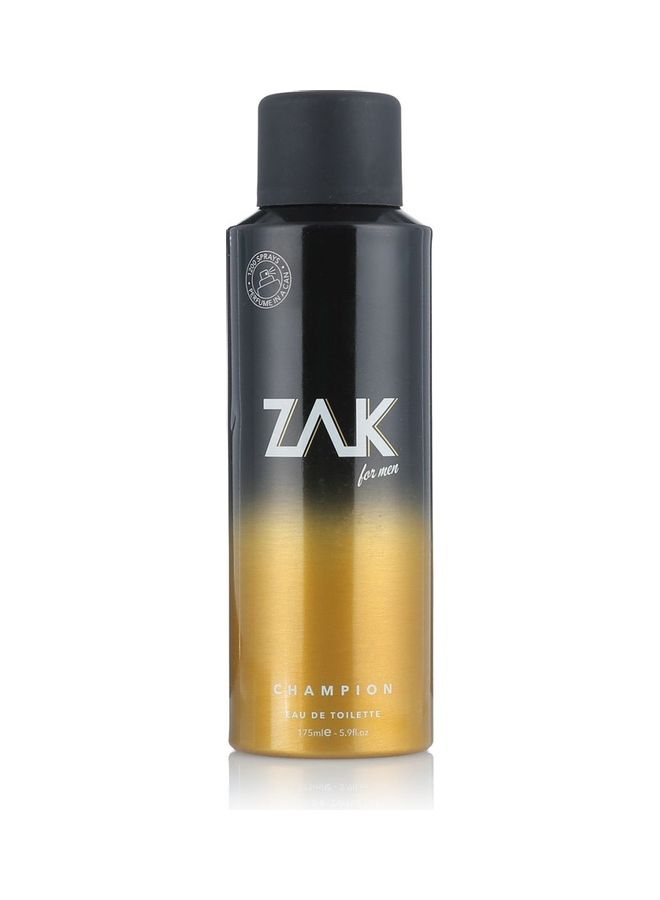 ZAK - Champion Perfume Fragrance Body Spray 175ml - Image 1