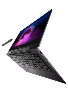 inspiron 7391 Convertible 2-In-1 Laptop With 13.3-Inch 4K Touch Screen Display, Intel Core i7-10510U 1.8 GHz Processor/16GB RAM/512GB SSD + 32GB Optane Memory/Intel UHD Graphics Card/ WIN-10 Black
