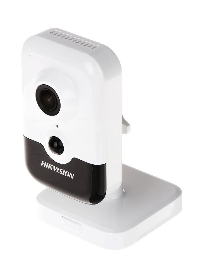 HIKVISION - DS-2CD2443G2-IW 4MP Wi-Fi Indoor Cube Network Camera, 2.8mm Lens, Human & Vehicle Detection, Digital WDR, IR Night Vision 10m, Built-in Mic & Speaker, Motion Detection, Supports microSD Slot up to 512GB, PoE/12VDC Power, ONVIF, RTSP - Image 1