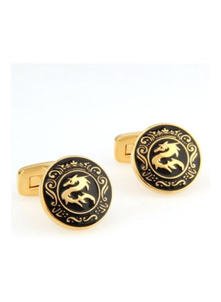 Copper Shirt Cufflinks Dragon - v1609330706/N43371924A_1