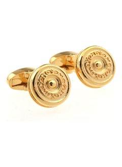 Copper Shirt Cufflinks Circle