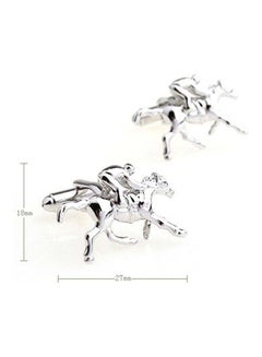 Generic Copper Shirt Cufflinks Horsey Shape 