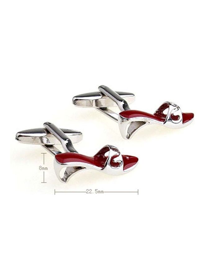 Pair Of Copper Shirt Cufflinks