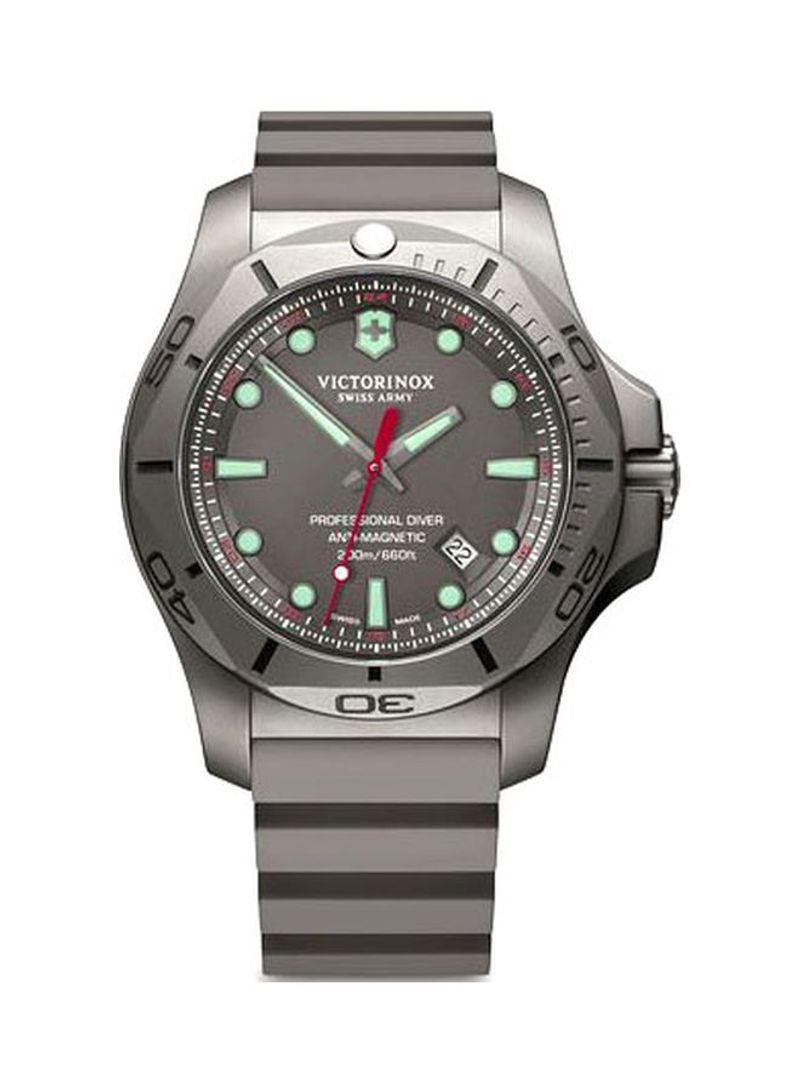 Victorinox - Men's I.N.O.X. Professional Diver Titanium Water-Resistant Analog Watch 241810 - 45 mm - Grey - Image 1