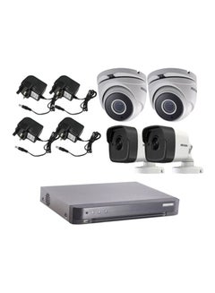 HIKVISION 4-Piece 3MP CCTV Camera HD System  - Image 1