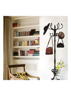 Coat Hanger Wall Decal Hatstand Wall Sticker Multicolour 50x70cm - v1609331778/N40731769A_1