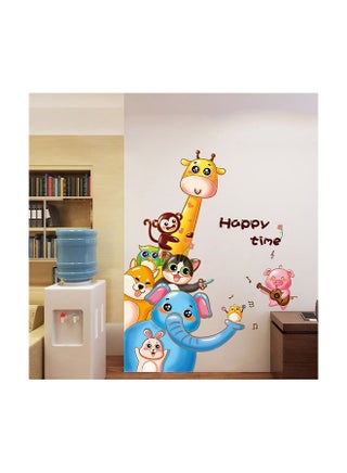 Cartoon Cute Animal Waterproof Creative Wall Sticker Multicolour 90x60cm - v1609331782/N40731808A_1