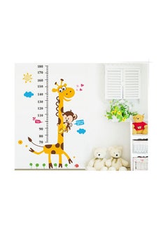Fast Print Cartoon Kids Growth Chart Height Measure For Home kids Rooms Wall Sticker Multicolour 100x100cm  - Image 1