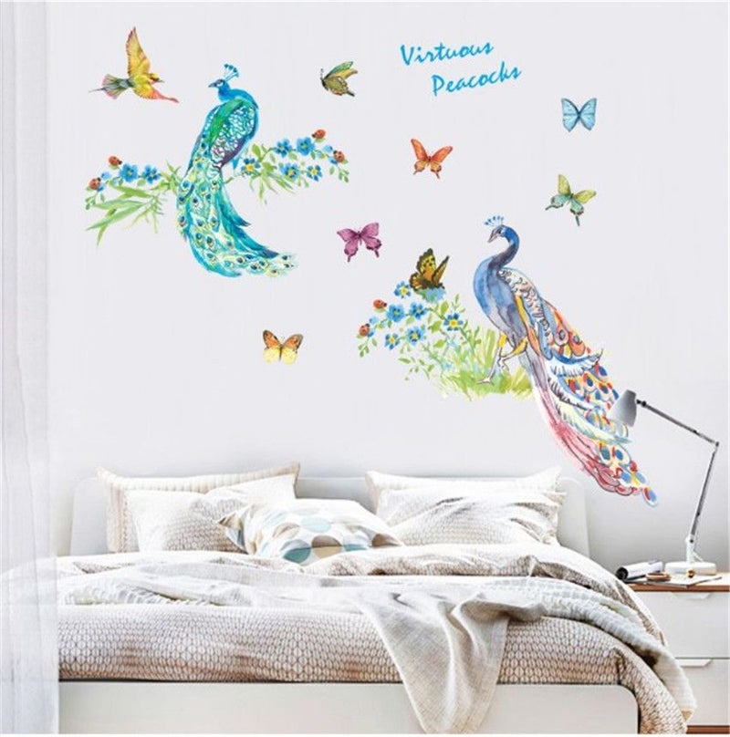 Fast Print Fashion 3D Self-Adhesive PVC Wall Paper Sticker Multicolour 90x60cm - Image 2