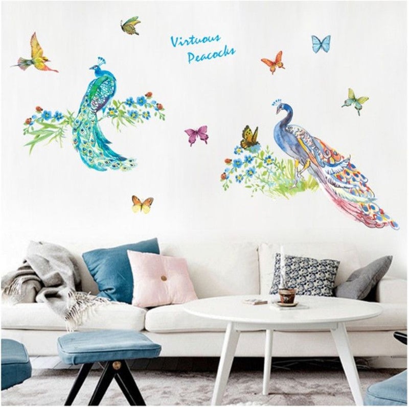 Fast Print Fashion 3D Self-Adhesive PVC Wall Paper Sticker Multicolour 90x60cm - Image 3