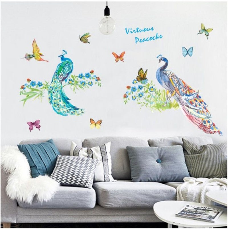 Fast Print Fashion 3D Self-Adhesive PVC Wall Paper Sticker Multicolour 90x60cm - Image 5