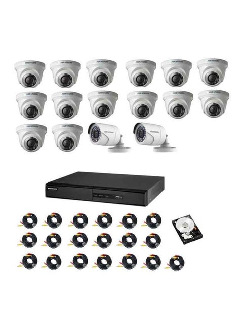 16 Channel DVR K1 Surveillance Camera Kit