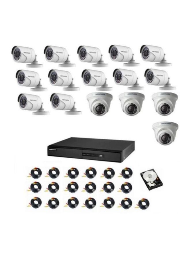HIKVISION 37-Piece 16 Channel DVR Kit  - Image 1