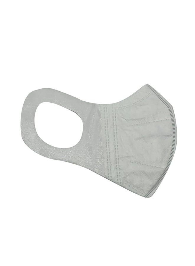 SMART PHARMA 50-Piece 3D Protective Mask White  - Image 1