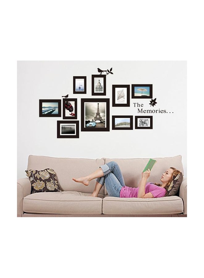 Fast Print Fashion DIY Removable Art Memories Photo Frame Wall Sticker Multicolour 60x90cm  - Image 1