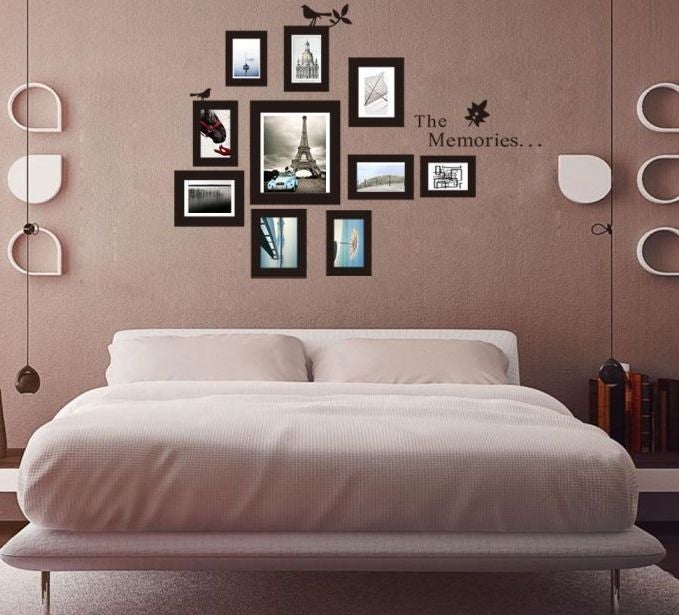 Fast Print Fashion DIY Removable Art Memories Photo Frame Wall Sticker Multicolour 60x90cm  - Image 3