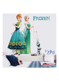 Frozen Elsa Olaf Children's Room Wallpaper Background Decorative Stickers Multicolour 60x60cm - v1609334817/N40733062A_1