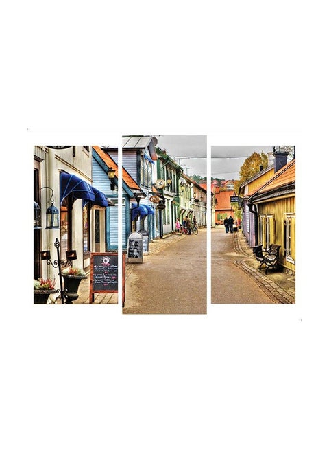 Places Modern Canvas Tableau Multicolour 100x70cm
