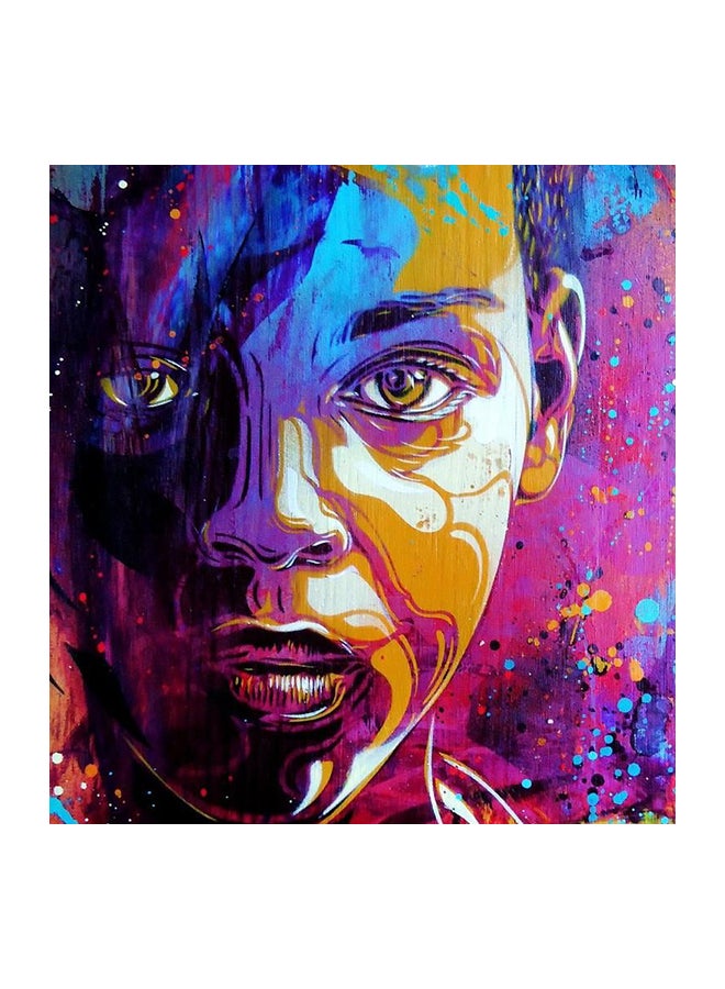 Fast Print Printed Poster Multicolour 70x50cm