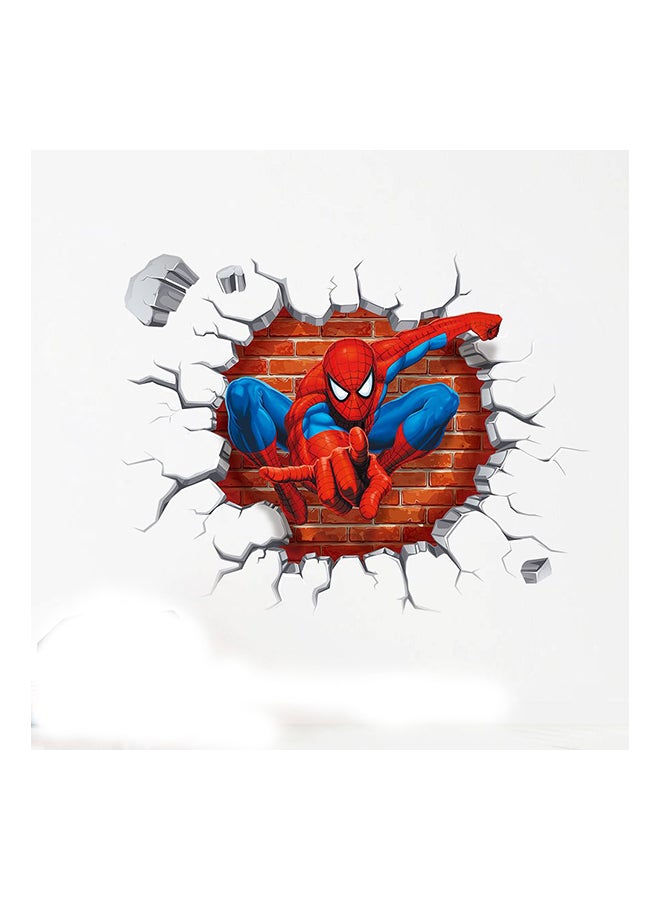 Fast Print Spiderman Children's Room Decoration stickers Multicolour 50x50cm