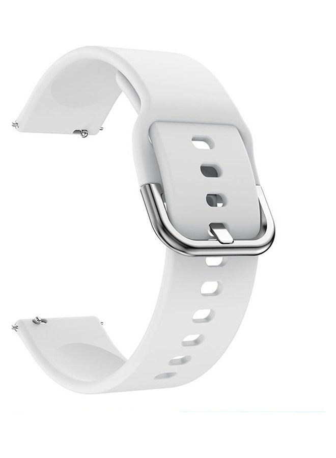 Replacement Band For Samsung Galaxy Watch Active2 - 20mm White