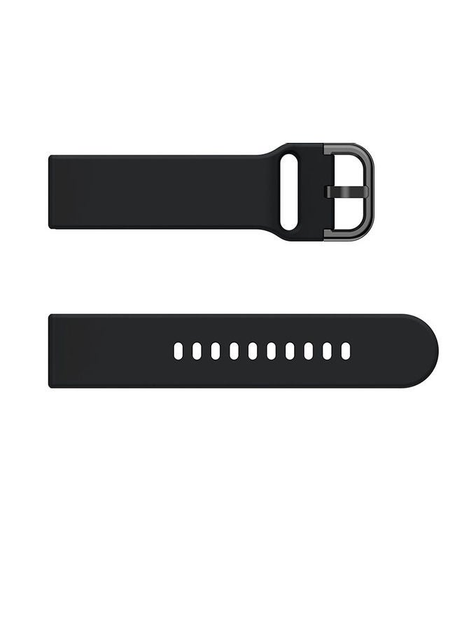 Replacement Band For Samsung Galaxy Watch Active2 - 20mm Black - Image 4