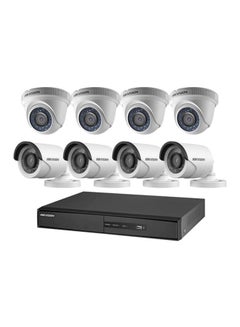 HIKVISION 9-Piece HD Surveillance Camera Kit  - Image 1