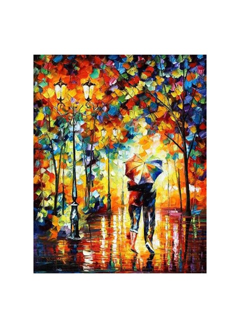 Art Design Tableau canvas fabric Print high Multicolor 40x80cm
