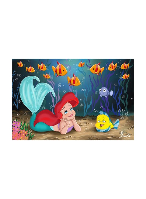 Cartoon Design Canvas Printed Tableau Multicolor 43x70cm