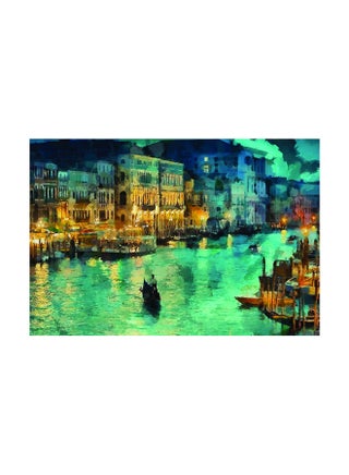 Waterproof Canvas Fabric Tableau Multicolour 100x60cm - v1609342960/N40735187A_1