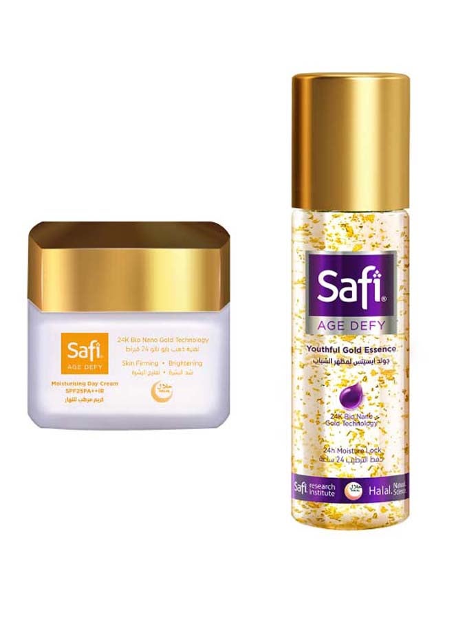 Age Defy Day Cream + Age Defy Gold Essence 140grams