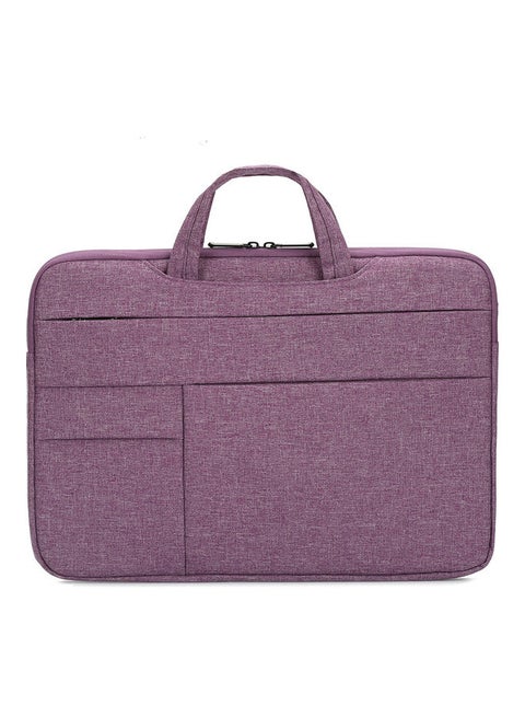 15.6 Inch Waterproof Nylon Laptop Briefcase Purple