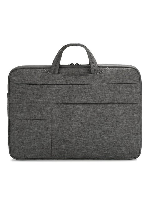 14 Inch Waterproof Nylon Laptop Briefcase Dark Grey