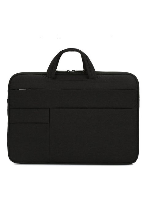 15.6 Inch Waterproof Nylon Laptop Briefcase Black