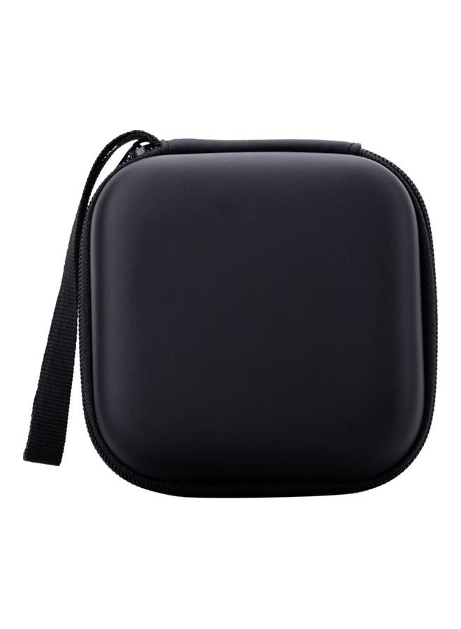 Earbuds Case EVA Cable Storage Bag Black  - Image 3