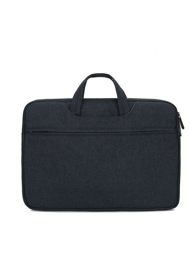 13.3 Inch Waterproof Nylon Laptop Briefcase Navy Blue - Image 1
