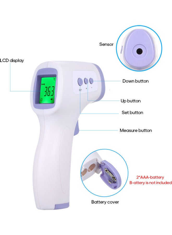 Generic Non-contact IR Infrared Forehead Thermometer for Temperature Measurement  - Image 3