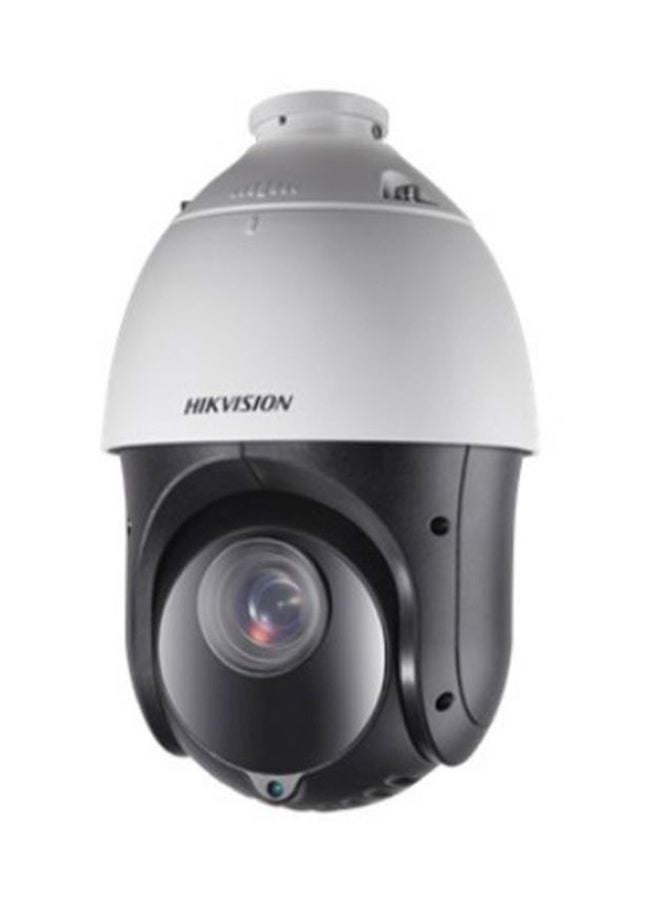 HIKVISION - 4-inch 2MP 25X Powered by DarkFighter IR Analog Speed Dome, 4.8mm Focal Lens, Up to 100m IR Range, 25× Optical Zoom, 360° Pan, IP66 Protection, 3D Intelligent Positioning, White | DS-2AE4225TI-D - Image 1