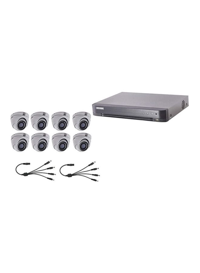 هيك فيجن - طقم أنظمة أمان تربو CCTV تناظرية بدقة عالية الوضوح - Image 1