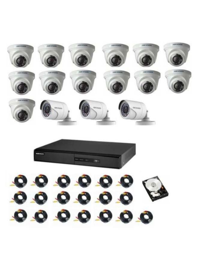 HIKVISION 16-Channel DVR K1 Surveillance Camera Kit - Image 1