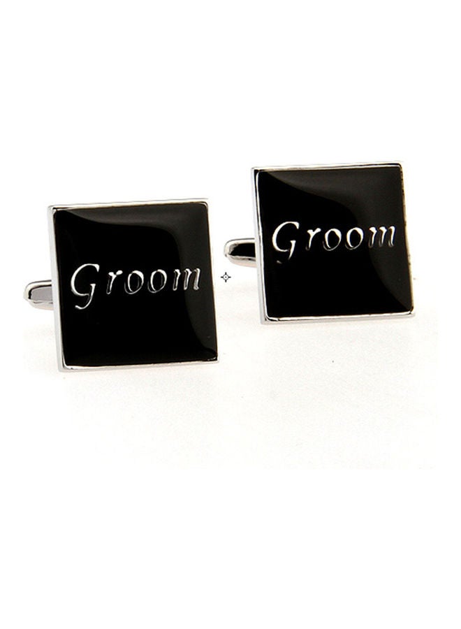 Generic - Copper Shirt Groom Cufflinks - Image 1