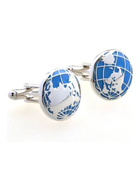 Copper Shirt Cufflinks Earth