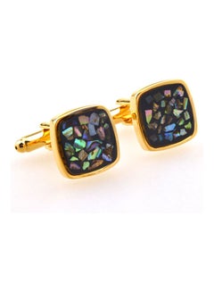Copper Shirt Cufflinks Square